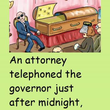 A Attorney Telephoned The Governor