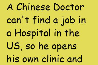 A Chinese Doctor Can’t Find A Job