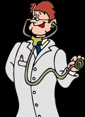 A Doctor Just Finishes Man Check-up