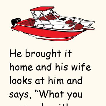 A Good Old Alabama Boy Won A Bass Boat In A Raffle Drawing