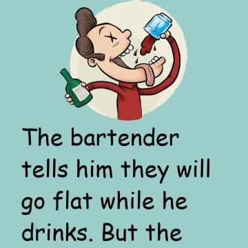 A Man Walks Into A Bar And Orders Three Mugs Of Beer