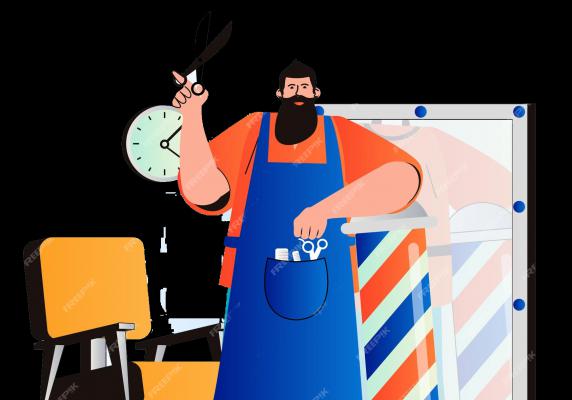 A Man Walks Into A Barber Shop