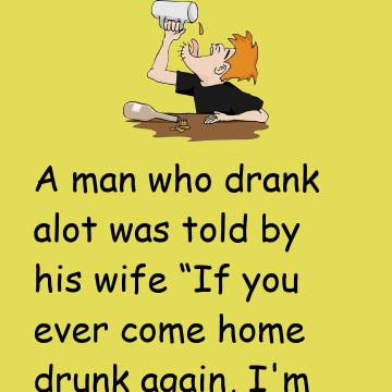 A Man Who Drank Alot