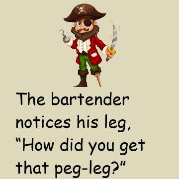 A Pirate Walks Into A Bar