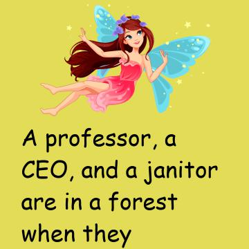 A Professor, A Ceo & A Janitor