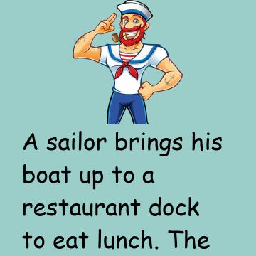 A Sailor Brings His Boat Up