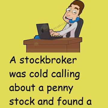 A Stockbroker Calling