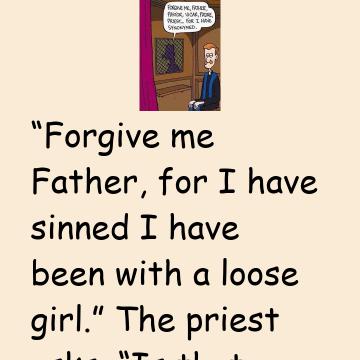 A Teenage Boy Goes To Church To Confess His Sins