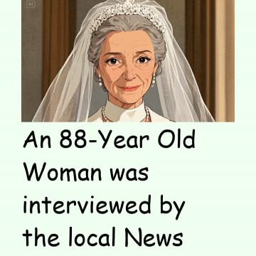 An 88-Year Old Woman Was Interviewed