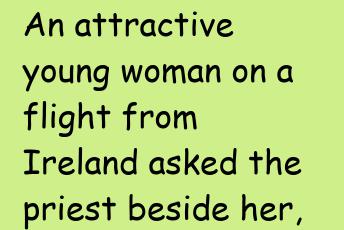An Attractive Young Woman On A Flight