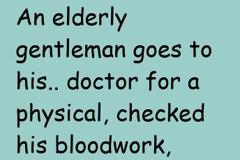 An Elderly Gentleman Goes