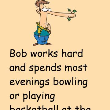 Bob At The Strip Club