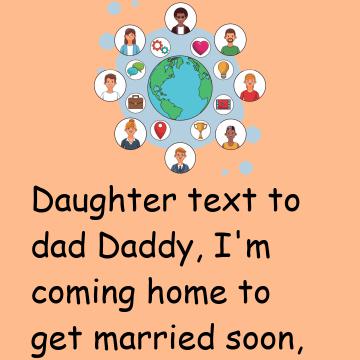 Daughter Text To Dad