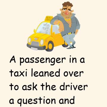 Fear Of The Taxi Driver