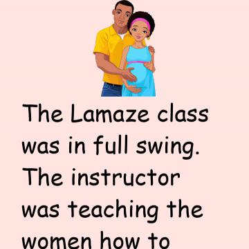 Her Husband Asks A Very Important Question During The Class