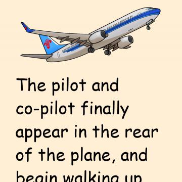 Humor: Passengers Panic When They Realize That The Pilots Are Blind