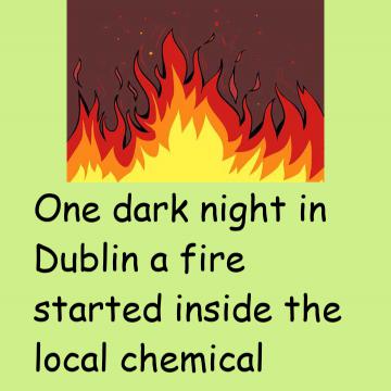 In Dublin A Fire Started Inside Plant