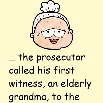 Lawyer Asks Old Lady If She Knows Who He Is