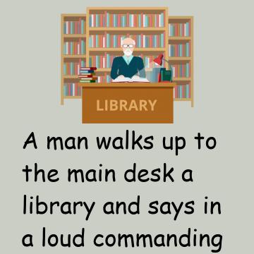Maniac In The Library