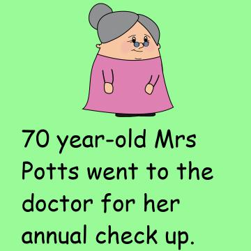 Mrs Potts Went To The Doctor