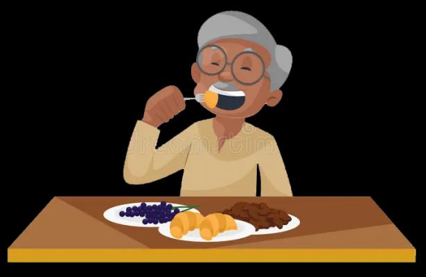 Old Man Goes Into A Restaurant