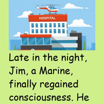 Positive Attitude: Jim In Hospital
