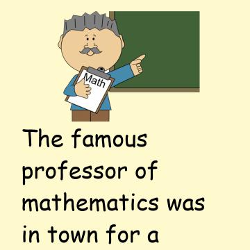 Professor Of Mathematics