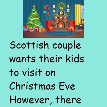 Scottish Couple, Christmas Eve Game