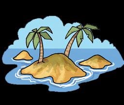 She Finds Herself On A Deserted Island