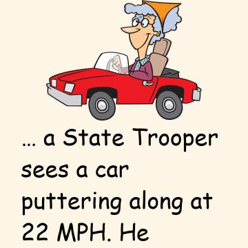 State Trooper Pulls Over 5 Old Ladies