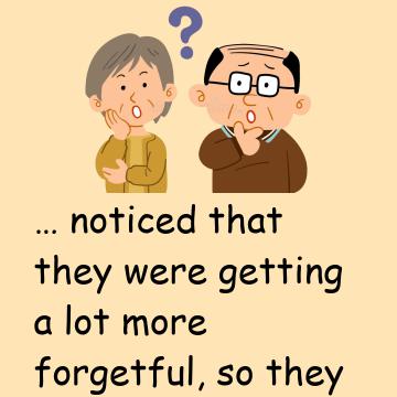 The Funny Old Forgetful Couple Go To A Doctor