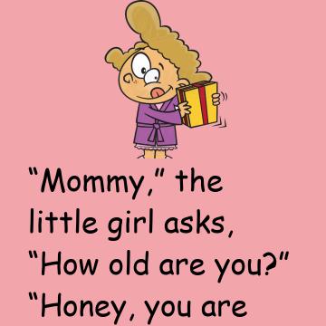 The Little Girl Looks At Mummy's “report Card”