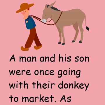 The Man, The Boy & A Donkey