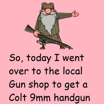 The Old Man Went To Buy A Gun, But Never Expected This To Happen