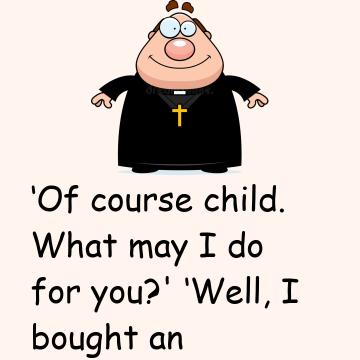 The Priest Tells Her That He Will Not Lie