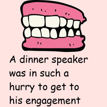 The Speaker And His Teeth