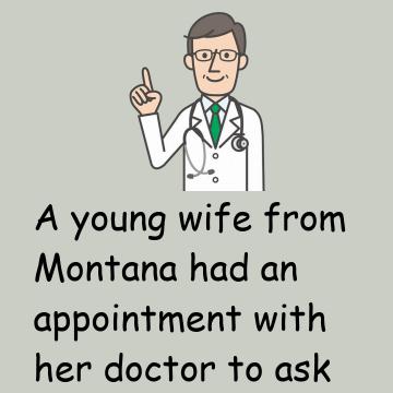 The Young Wife Was Having A Problem
