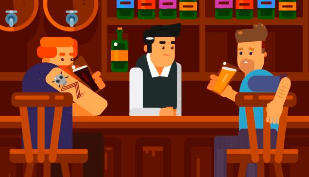 There Was A Guy At Bar
