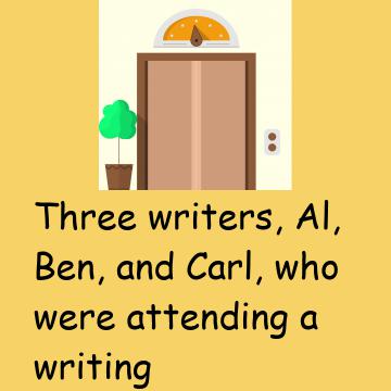 Three Writers, Al, Ben, And Carl