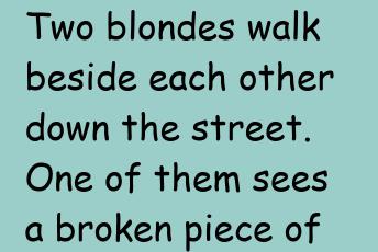 Two Blondes Walk Beside Each Other
