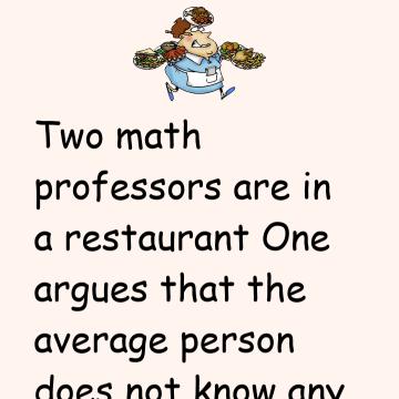 Waitress And Math