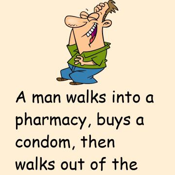 What Could Be So Funny About Buying A Condom