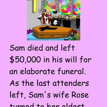 $50,000 For The Funeral!