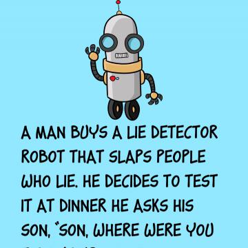 A Man Buys A Lie Detector