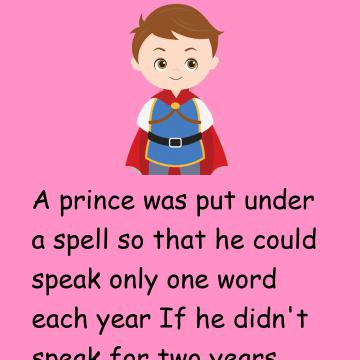 A Prince Was Put Under A Spell