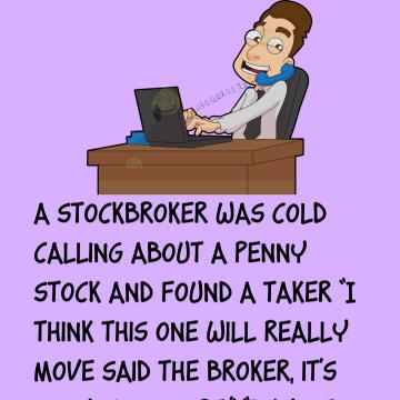 A Stockbroker Calling
