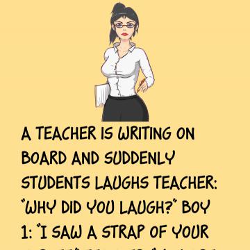 A Teacher Is Writing On Board