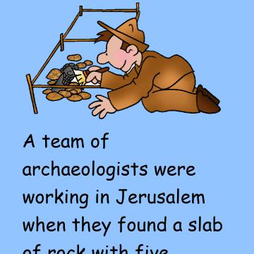 A Team Of Archaeologists Were Working In Jerusalem