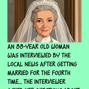 An 88-Year Old Woman Was Interviewed
