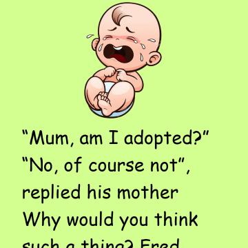 Fred Came Home From University Thinking He Was Adopted